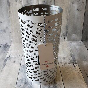NWT - Vineyard Vines Whale Metal Cutout Lantern 12" x 6"